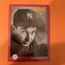 1991 Studio - Don Mattingly #97 New York Yankees