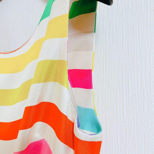 Kate Spade 100% Silk Dress Size 2Width 37, Shoulder width 33, Length 93, N2782 - Picture 10 of 24