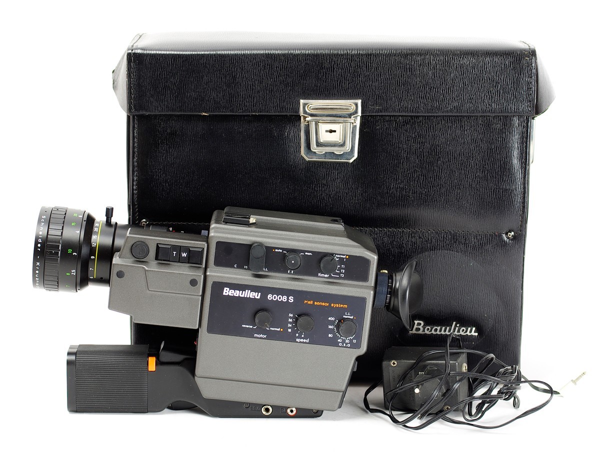 Beaulieu 6008 S Super 8 Movie Camera with Lens Optivaron 1.4/6-70
