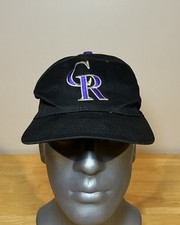 Vintage 1990s Colorado Rockies Eds West SnapBack Hat Cap Signature Sportswear