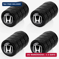 4pcs Tire Valve Stem Caps Compatible With Honda Series Stem Cap Universal Car A