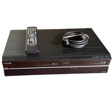 TOSHIBA DVR670KU VCR/DVD Recorder Combo HDMI 1080p Tested  Works 