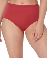 Bali Comfort Revolution Hi Cut Brief Tea Berry SZ 8/9 Women's NWT