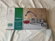 Peerless P299232 Classic Two Handle Laundry Faucet, Chrome