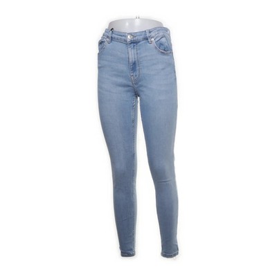 Bershka Denim, Jeans, Größe: 38, Blau, Einfarbig, Denim, Damen #xxd