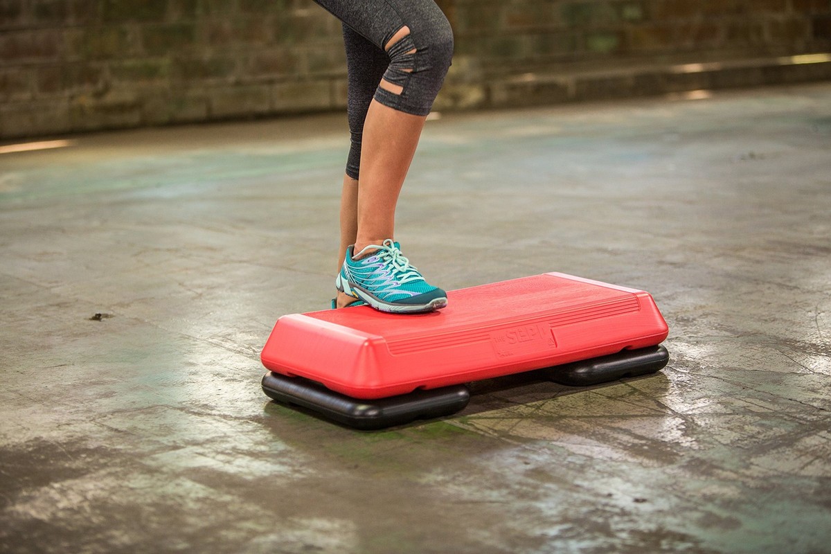 Plateforme The Step Freestyle - Step Aérobic Noir Avec Cales - Bon état