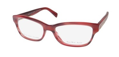 NEW MARC JACOBS 617 GLASSES KVN FULL-RIM PLASTIC WOMENS RECTANGULAR RED