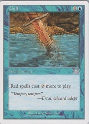 Chill (60/350) Sixth Edition - MTG