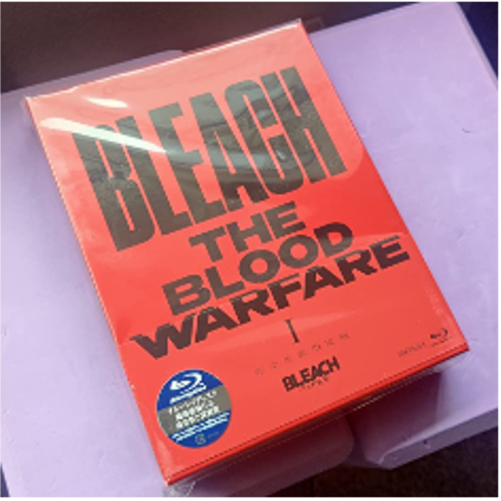 BLEACH THE BLOOD WARFARE I Limited Edition Bluray Anime booklet cards