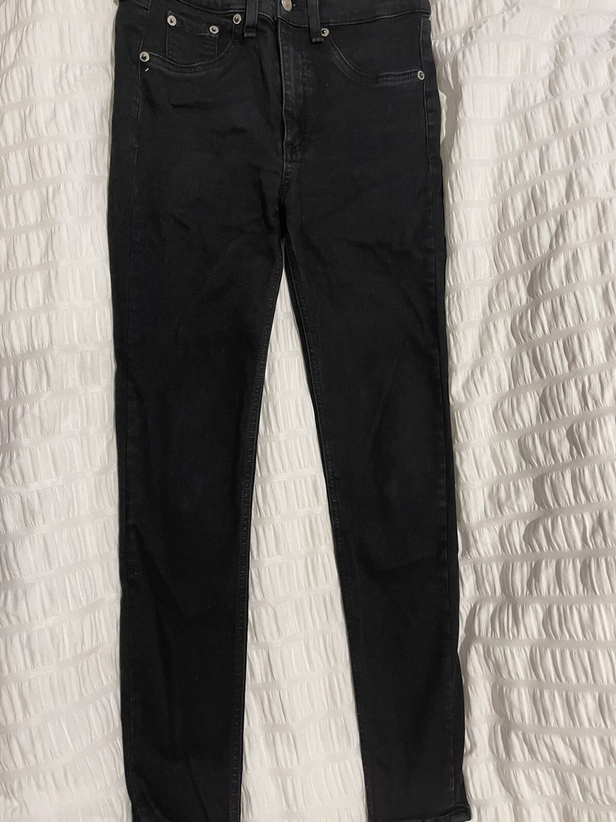 Rag and Bone Black Slim Skinny Jeans Size 27