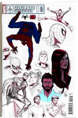 Ultimate Spider-Man #1 - 1/10 Design Variant - Marvel Comics 2024