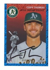 2023 Topps Platinum Anniversary Cody Thomas #'d /100 Athletics FREE SHIPPING!!
