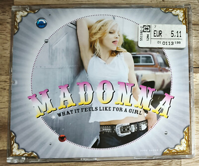 Madonna - What it feels like for a girl - Orig. CD Maxi Single 2001