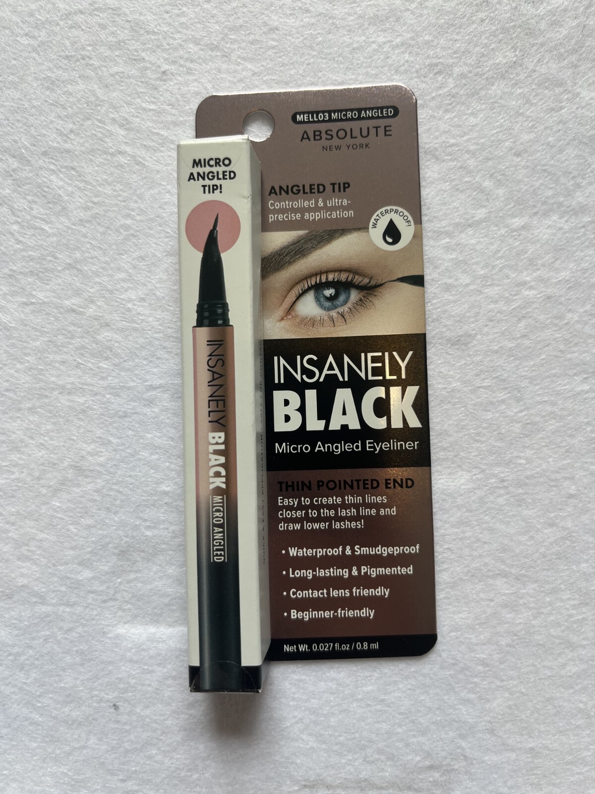 Absolute New York Insanely Black Micro Angled Liquid Eyeliner