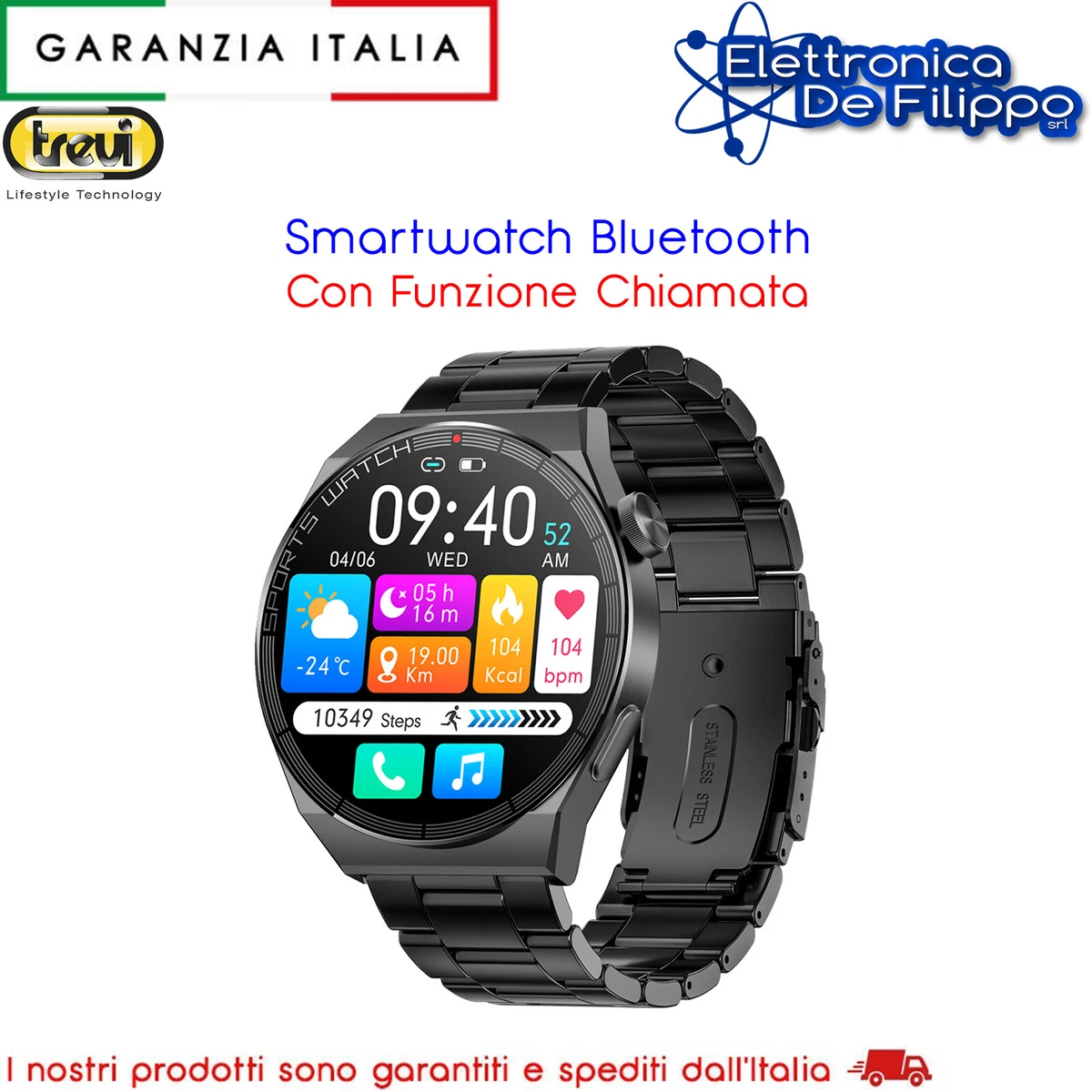 Smartwatch con funzione chiamata sale