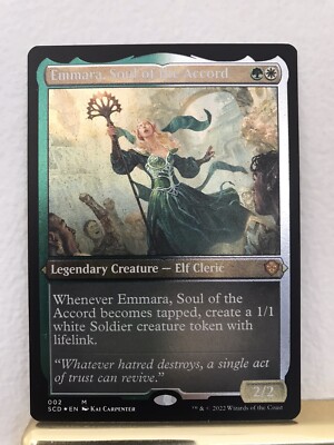 mtg emmara commander deck Emmara, Soul of the Accord [168] [Guilds of Ravnica] [Foil] – Face to Face Games the set provides everything needed to jump right into action Emmara, Soul of the Accord