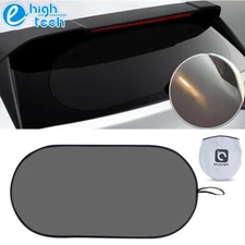 Car Rear Windshield Sun Shade Static Cling Back Window UV Protection Mesh Cover