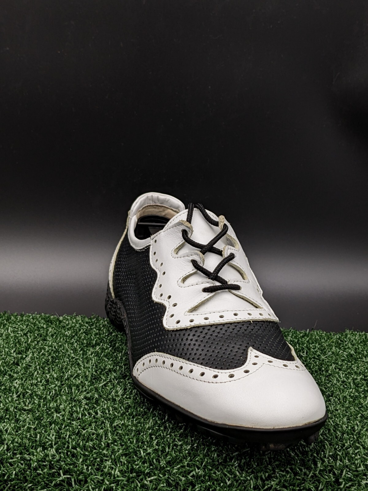 Walter Genuin Womens Golf Shoes Jamie Black White US Size 5.5 EU 38 eBay