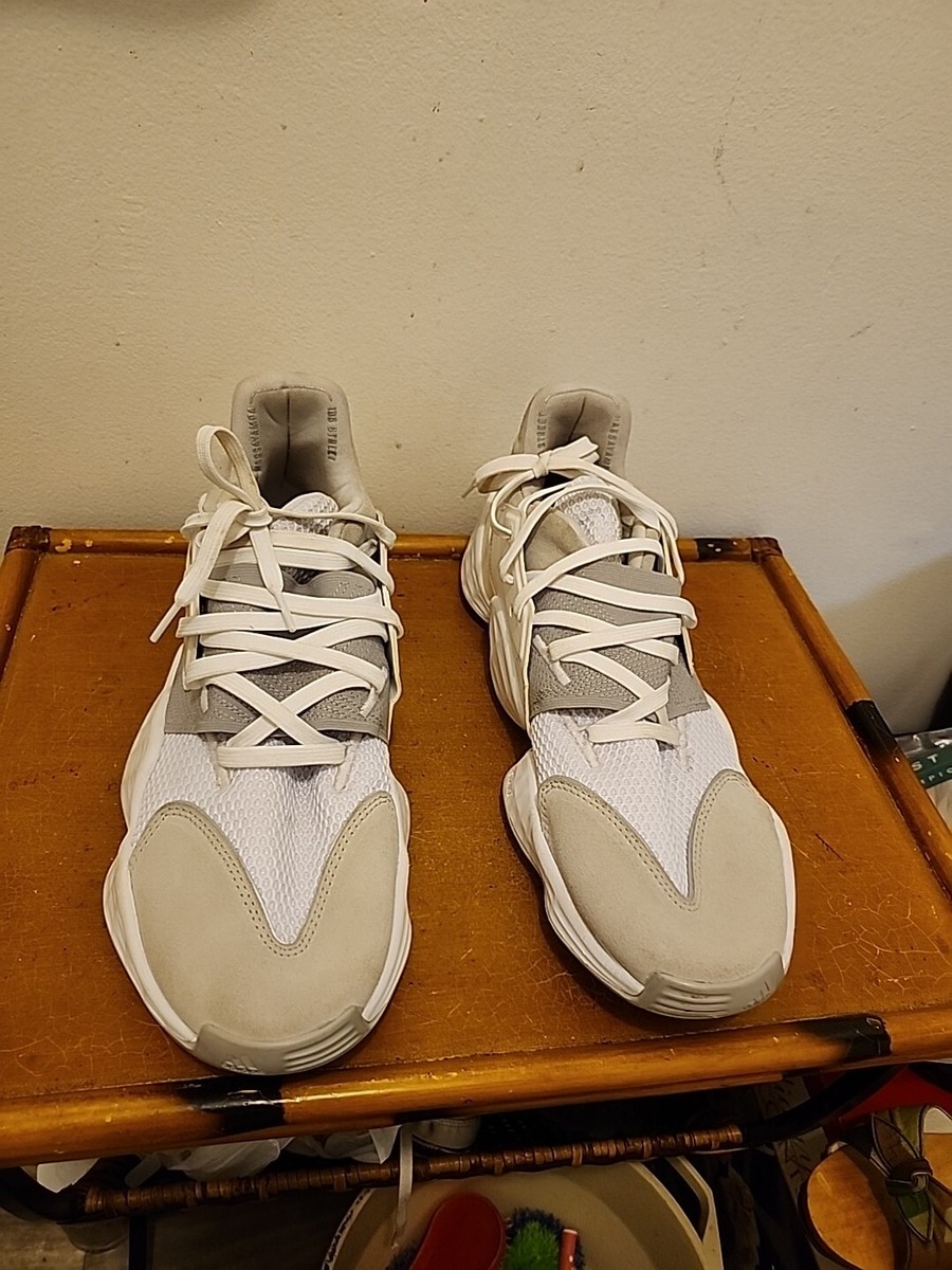 Size 13 - Adidas Harden Vol. 4 White Grey for sale online | eBay