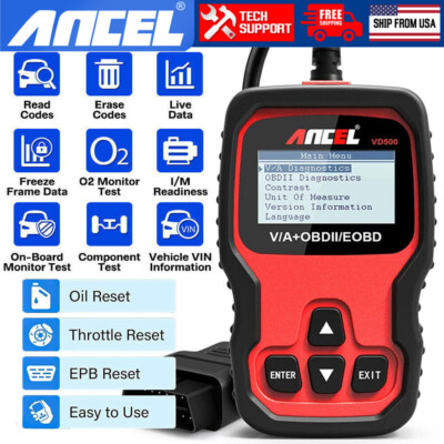 OBD2 Scanner Check Engine Light EPB ABS SRS Oil Car Diagnostic Tool For Audi VW