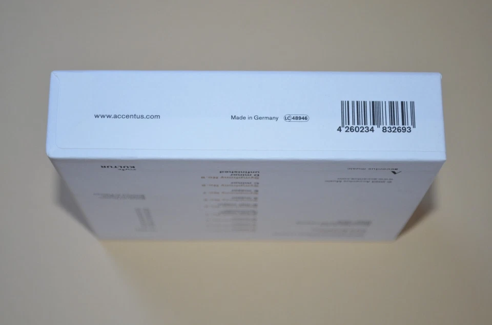 Bruckner - The 9 Symphonies / Blomstedt / Accentus Music 2023 / 10 CD Box / Rar - Bild 4 von 4