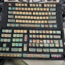 Animal Crossing Keycaps Bear Head EAO MOA PBT Dye-sub Key for Cherry MX Keyboard