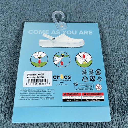 Crocs Jibbitz Happy Cheers 3 Pack beer mug beer pong slice of lime - Picture 2 of 3