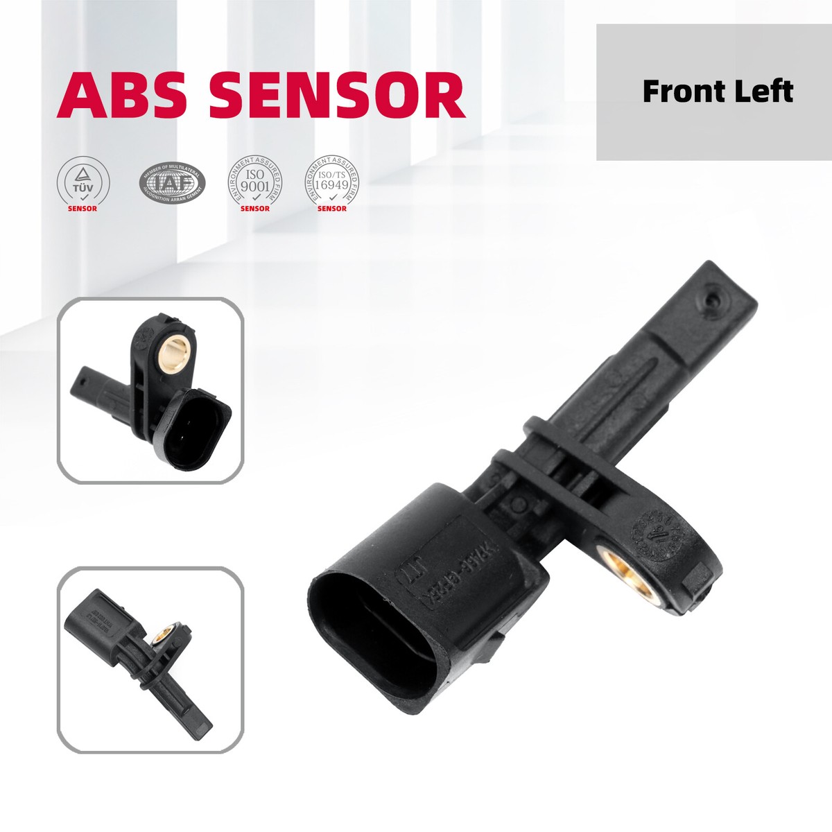 Front Wheel Speed ABS Sensor Set Fit For VW Audi TT WHT003856 