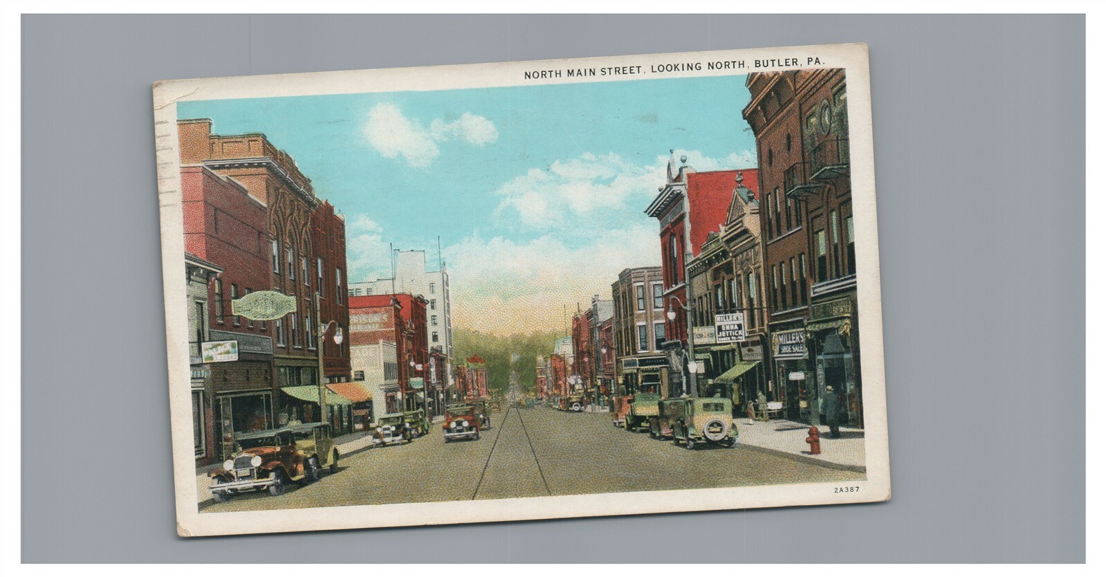Main Street Old Cars BUTLER PA Vintage Butler County Pennsylvania