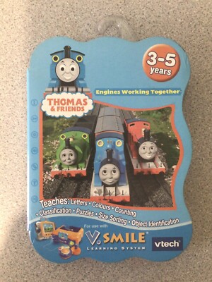 Vtech Thomas Friends: Engines Working Together Game NEW