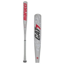 Marucci CAT7 Silver -3 BBCOR 33"/30oz Baseball Bat Alloy Cat 7 MCBC72S