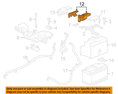 GM OEM 18-20 Regal Sportback Electrical Battery-Junction Block 39148592