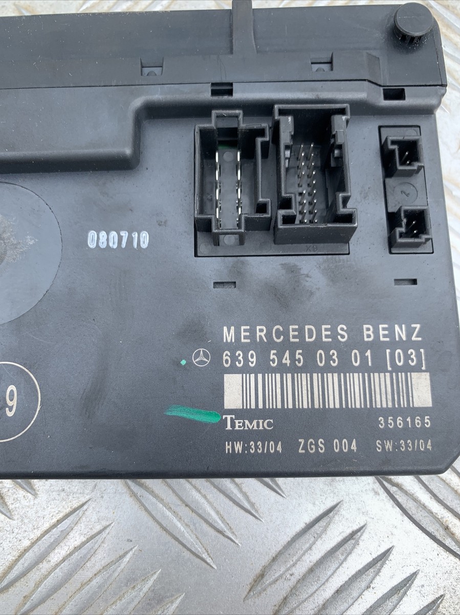Mercedes Vito & Viano W639 Sam Unité Corps Contrôle Module 