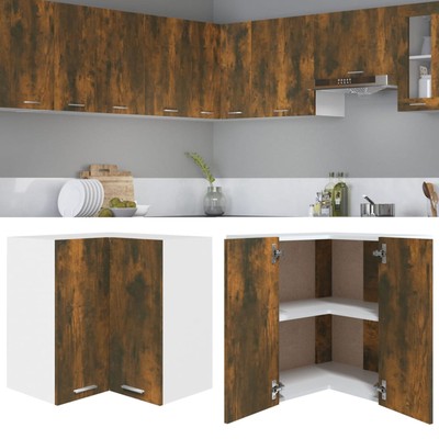 ZEYUAN Eck-Hängeschrank, Kitchen Wall Cabinet, Küchenschrank, Y6M4