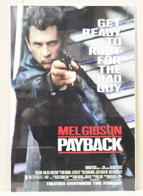 Payback (1999) Theatrical One Sheet Original Poster 27'' x 40'' - Mel Gibson