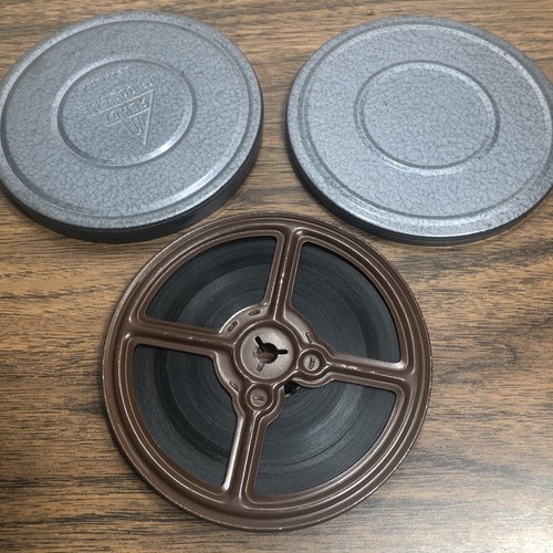 VINTAGE 8mm Home Movie Film 5” Reel Unwatched Mystery Content ~200ft