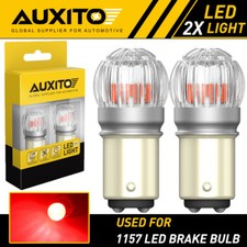 2x Auxito 1157 Red Led Stop Turn Signal Brake Tail Light Bulbs Bay15d Us Eoa