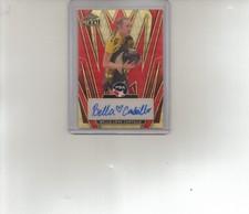Bella Love Castillo Autographed Prism Red 2024 Leaf Metal PBA Bowling Card #1/1