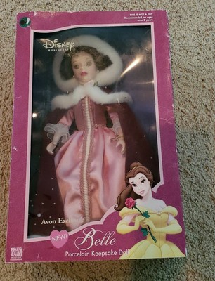 belle porcelain keepsake doll 2002