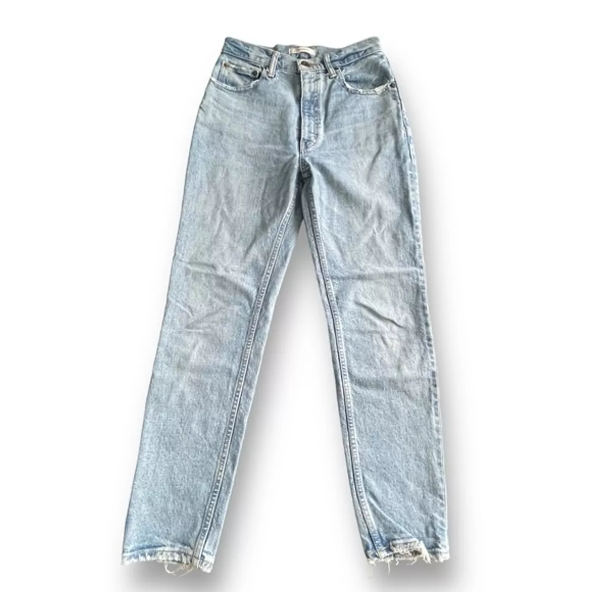 Moussy Vintage MVS Skinny Med/Light Wash HIgh Rise Jeans Women's