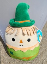 SQUISHMALLOW Samuel the Scarecrow 2021 Green Plush 11" KellyToy BNWT