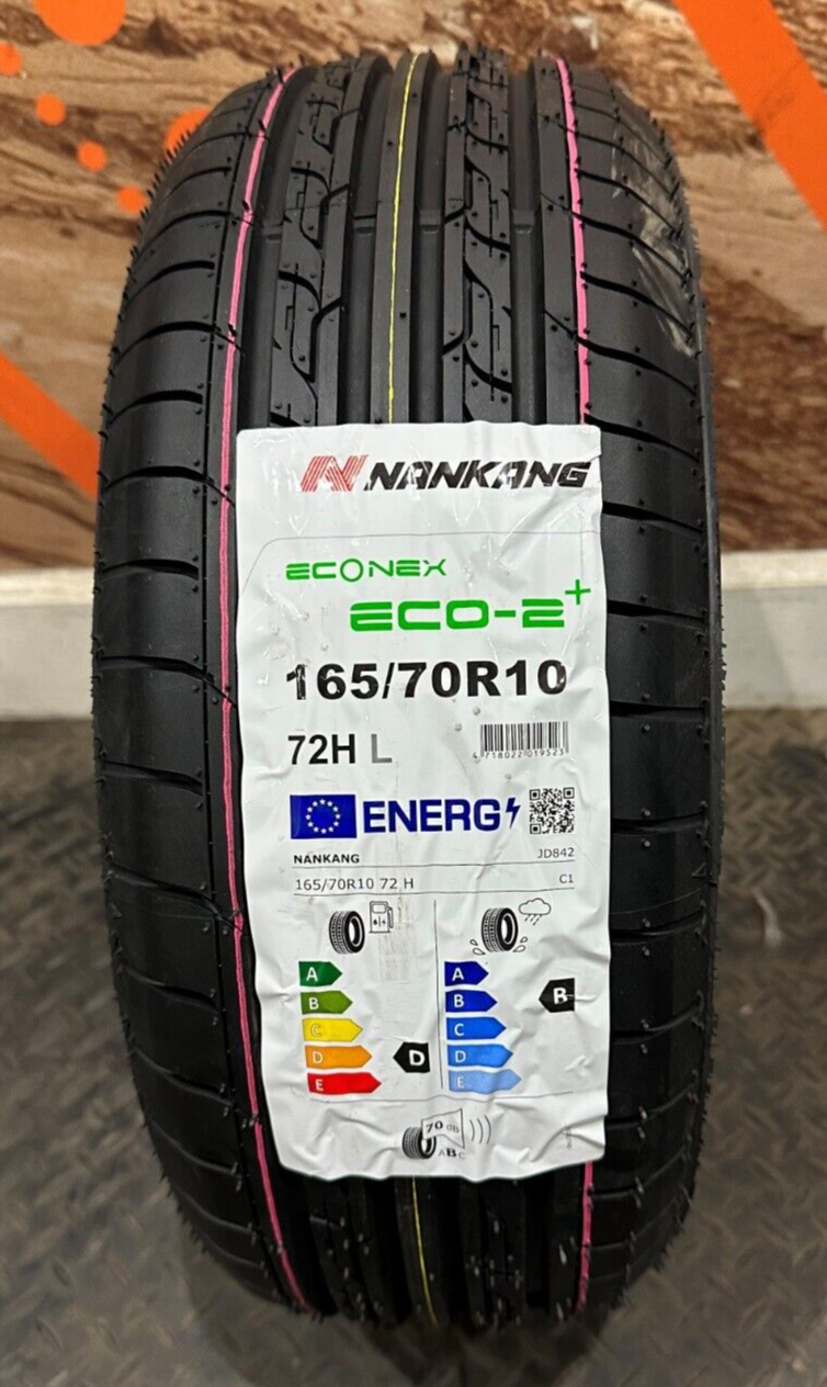 1 x 165 70 R10 Nankang Econex Eco-2+ 72H 165 70 10 (1657010) Mini - ONE ...