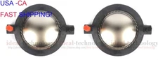 2x Replacement Titanium Diaphragm Voice Coil for B&C DE750TN Horn Driver 8 Ohms