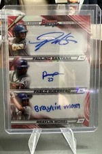2024 Bowmans Best Santana/ Guerrero/ Morel Triple Auto Refractor /75 #TA-SGM