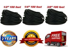 300 FT 100 Feet Each Roll 1/4" 3/8" 1/2" Split Loom Wire Tubing Hose Cover