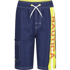 Nautica Little Boys' Striped Swim Short NEW size 6