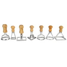 7PCS/Set Dumplings Molds DIY Cakes Pastry Pasta Stamp Press Cutter Maker AC
