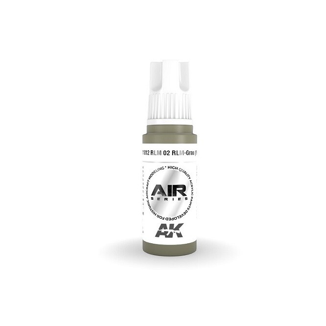 Ak Interactive AK11812 - RLM 02 RLM-Grey (1941) 17ml - New