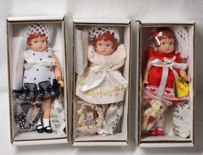 Effanbee Wee Patsy 5'' Vinyl Dolls, 3 to CHOOSE from. NEW