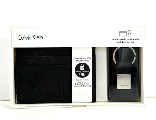 calvin klein wallet set